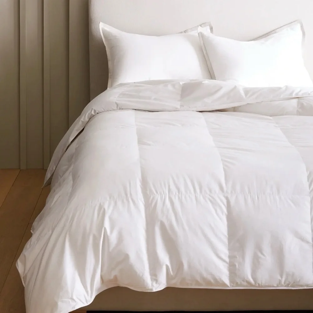 Quince Luxe Goose Down White Comforter All Season Twin